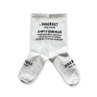 ORIGINAL SOCKS 「LOGO」/ white / unisex