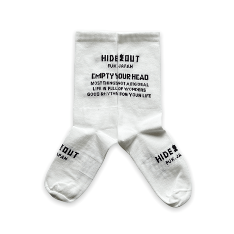 ORIGINAL SOCKS 「LOGO」/ black / unisex