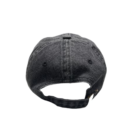 LOGO WAPPEN BASEBALL CAP / DENIM BLACK