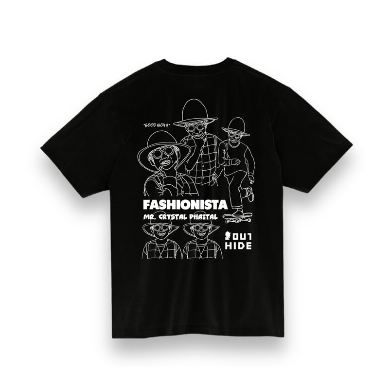 FASHIONISTA - クリスタルファイタルさん」HIGH GRADE T-SHIRTS FASHIONISTA - クリスタルファイタルさん」HIGH GRADE T-SHIRTS