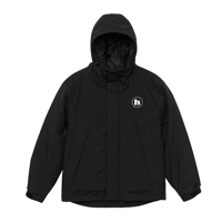 NYLON-OXFORD FOOD OUTER / BLACK / M / L / XL