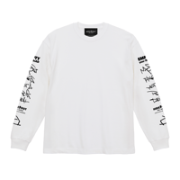 【袖ロゴデザイン】 (SUPER HEAVY BIG LONG T-SHIRTS) /M/L