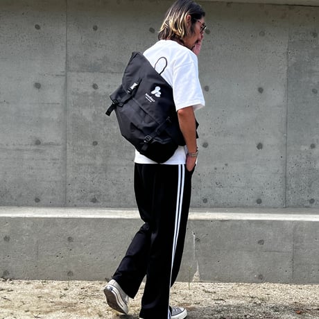 「h-logo」MESSENGER BAG / BLACK / ONE SIZE