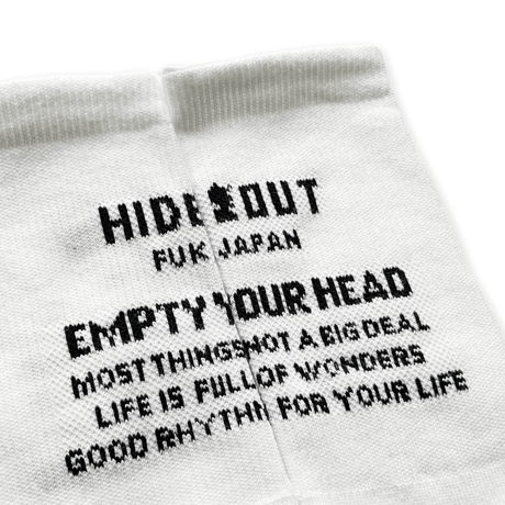 ORIGINAL SOCKS 「LOGO」/ black / unisex