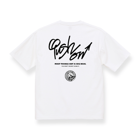 おいちゃん【PUSH ON】(SUPER HEAVY T-SHIRTS) /WHITE/M/L