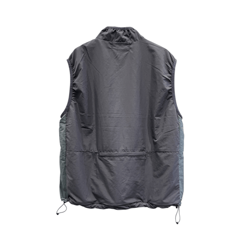 「STREET-LOGO」 NYLON VEST / BLACK / S / M / L