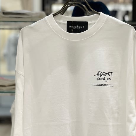 「MR.DOGMAN2026ss【分裂】」 BIG LONG SLEEVE T-SHIRTS / WHITE/S/M/L
