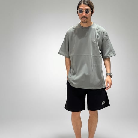 【受注生産】「BLEND IN」SUPER HEAVY WIDE T-SHIRTS /STONE GREEN/M/L
