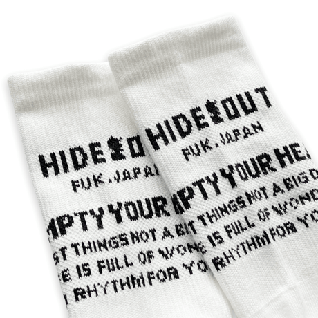 ORIGINAL SOCKS 「LOGO」/ black / unisex