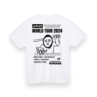 「mammoth TANIGUCHI (MWMT) - WORLD TOUR 2024」HIGH GRADE T-SHIRTS / WHITE/M/L/XL