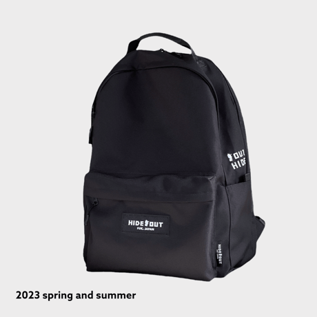 CORDURA BAG PACK - FRONT LOGO刺繍ver. BLACK / ONE SIZE