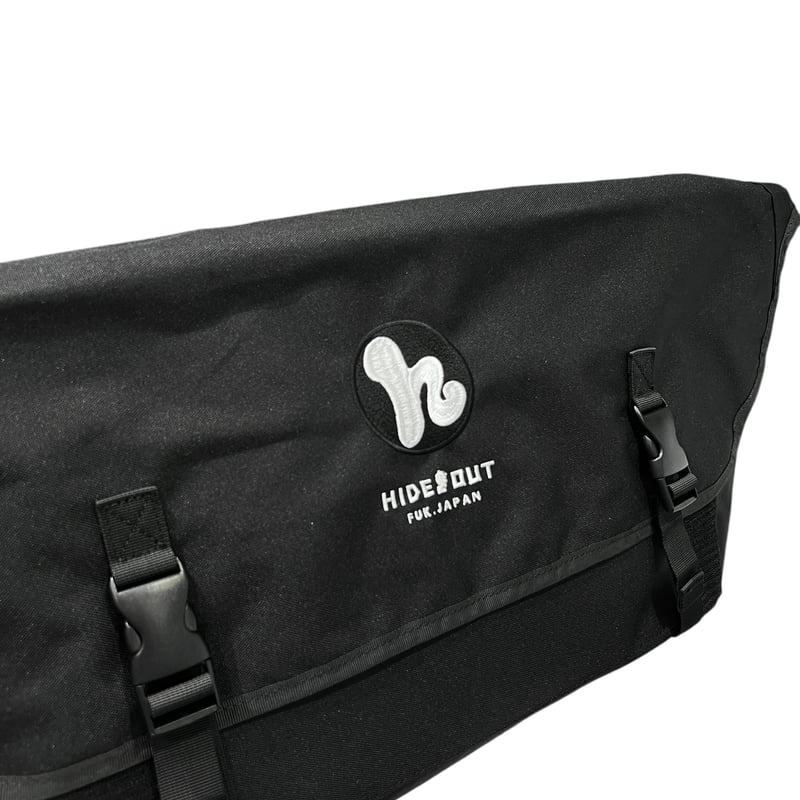 h-logo」MESSENGER BAG / BLACK / ONE SIZE | HIDE