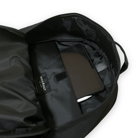CORDURA BAG PACK - FRONT LOGO刺繍ver. BLACK / ONE SIZE