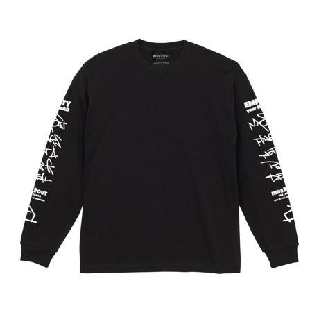 【袖ロゴデザイン】 (SUPER HEAVY BIG LONG T-SHIRTS) /M/L