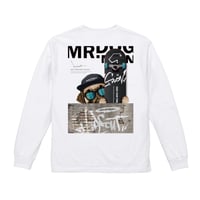 「MR.DOGMAN2025SPRING」PREMIUM LONG SLEEVE T-SHIRTS /WHITE/S/M/L/XL