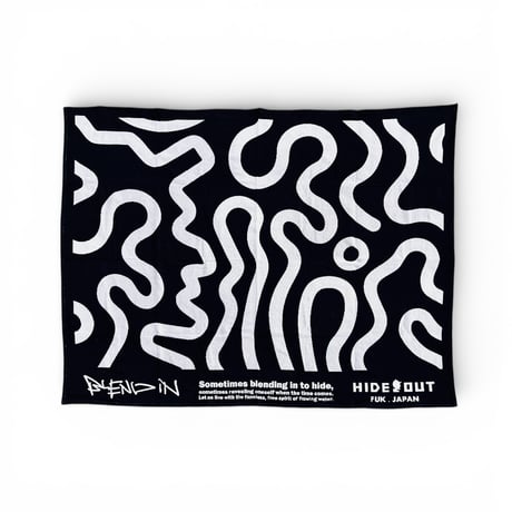 【1月31日24h限定予約販売】-限定20枚- Original Jacquard Blanket - BLEND IN / W197cm×H147cm