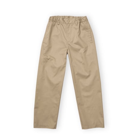 TC TWILL EASY PANTS / BEIGE / BLACK / S / M / L / XL