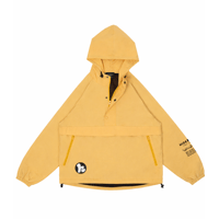 HIGH DENSTIY COTTON ANORAK PARKA /YELLOW/S/M/L