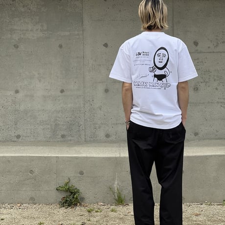「HPW-mammoth TANIGUCHI 次はお前だ」HIGH GRADE T-SHIRTS / WHITE/M/L/XL