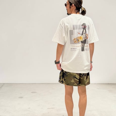 【限定受注デザイン】「SMOKE-mikiko」HIGH GRADE T-SHIRTS /BLACK/M/L/XL