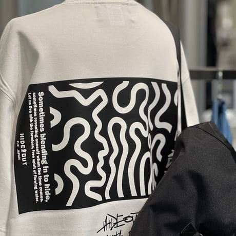 「BLEND IN」SUPER HEAVY WIDE T-SHIRTS /WHITE/M/L