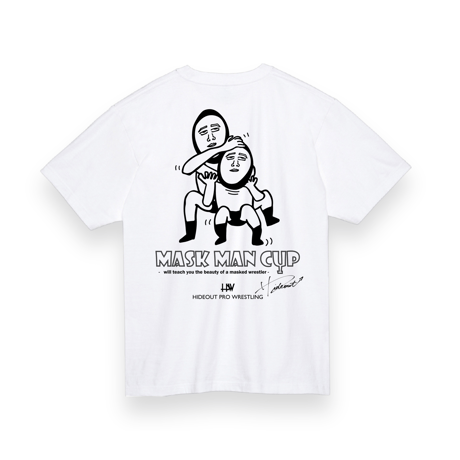 「HPW-mammoth TANIGUCHI スリーパーホールド」HIGH GRADE T-SHIRTS / WHITE/M/L/XL
