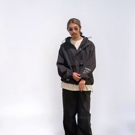 HIGH DENSTIY COTTON ANORAK PARKA /SILVER/S/M/L