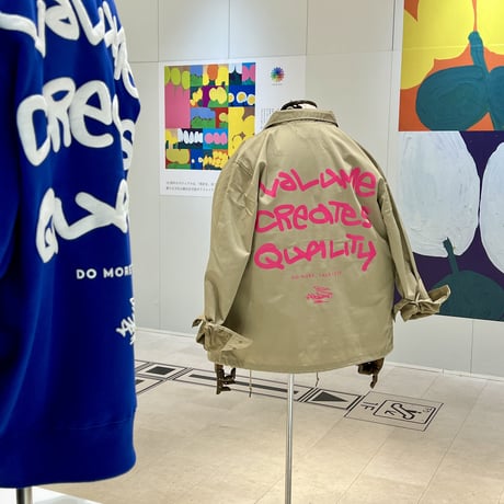 COACH JACKET 2026AW 「VOLUME CREATES QUALITY」 / BEIGE / M / L / XL