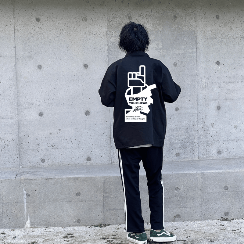 COACH JACKET 2025SS / BLACK / M / L / XL | HIDE COACH JACKET 2025SS / BLACK / M / L / XL | HIDE