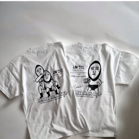 「HPW-mammoth TANIGUCHI スリーパーホールド」HIGH GRADE T-SHIRTS / WHITE/M/L/XL