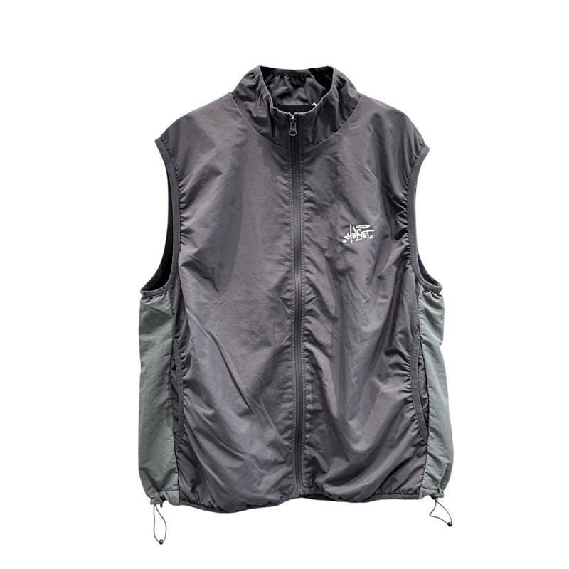 STREET-LOGO」 NYLON VEST / BLACK / S / M / L |