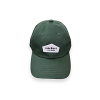 LOGO WAPPEN(WHITE×GREEN)BASEBALL CAP