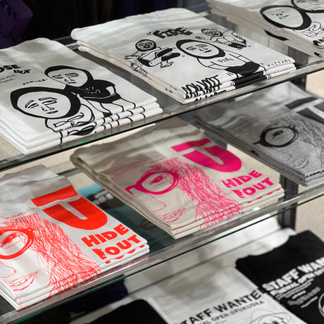 「mammoth TANIGUCHI (MWMT) - 闇討」HIGH GRADE T-SHIRTS / WHITE/M/L/XL