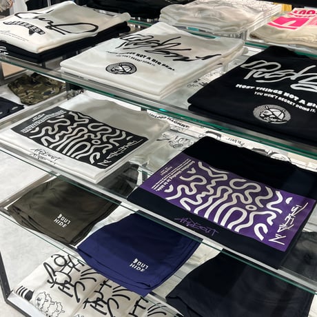 「BLEND IN」SUPER HEAVY WIDE T-SHIRTS /BLACK/M/L