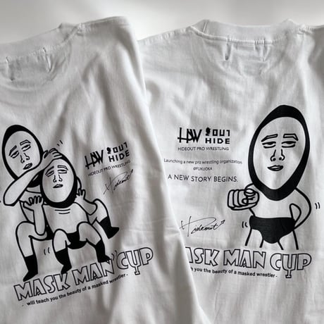 「HPW-mammoth TANIGUCHI スリーパーホールド」HIGH GRADE T-SHIRTS / WHITE/M/L/XL