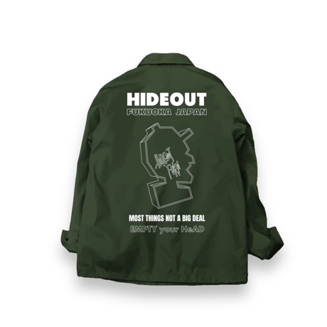 LOGO DESIGN JACKET 2023AW / OLIVE / M / L / XL