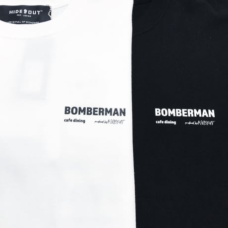 HIGH GRADE T-SHIRTS「cafe dining BOMBERMAN -3men」WHITE/M/L/XL