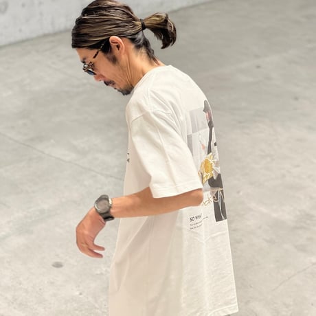 【限定受注デザイン】「SMOKE-mikiko」HIGH GRADE T-SHIRTS /WHITE/M/L/XL