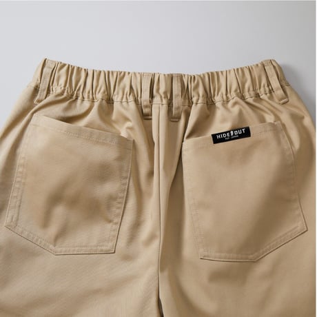 TC TWILL EASY PANTS / BEIGE / BLACK / S / M / L / XL