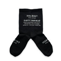 ORIGINAL SOCKS 「LOGO」/ black / unisex
