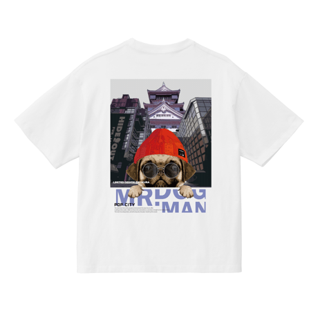 【MR.DOGMAN小倉城ver.】(ボックスシルエットTシャツ) /WHITE/M/L/XL