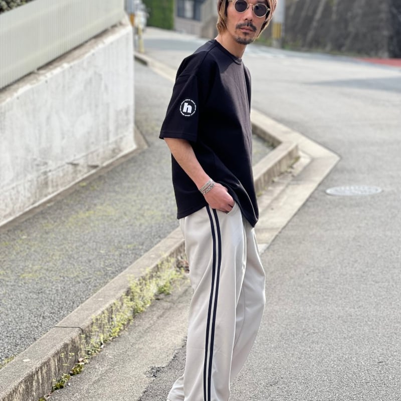2LINE TRUCK PANTS / BLACK×WHITE / M / L / XL |