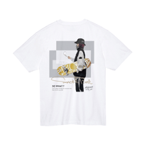 【限定受注デザイン】「SMOKE-mikiko」HIGH GRADE T-SHIRTS /WHITE/M/L/XL