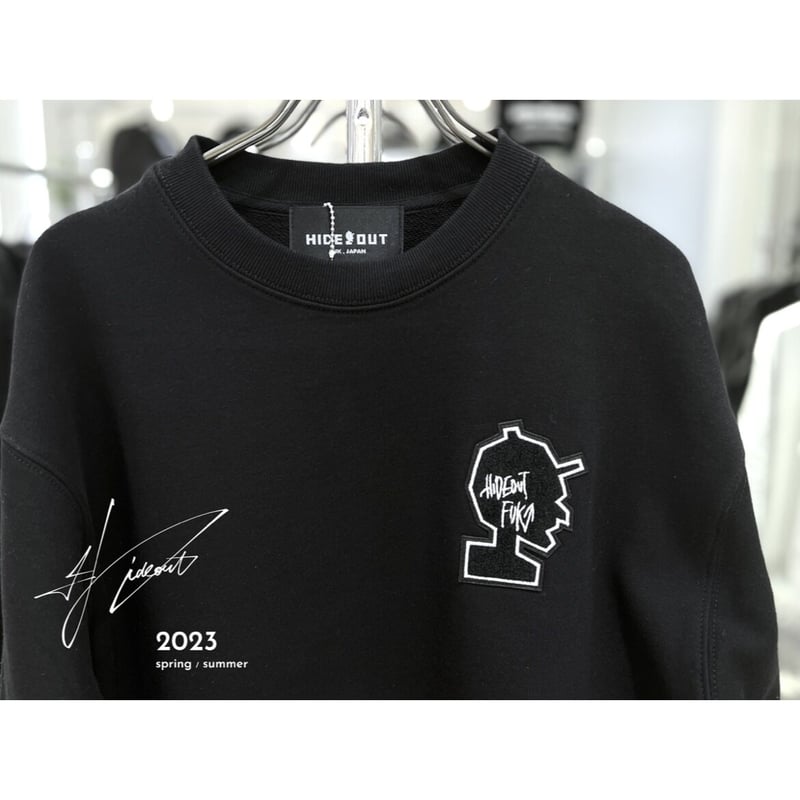 サガラ刺繍オジサン HEAVY ONZ SWEAT / OFF WHITE / M / L サガラ刺繍オジサン HEAVY ONZ SWEAT / OFF WHITE / M / L