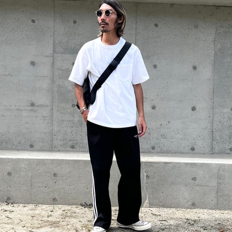 「h-logo」MESSENGER BAG / BLACK / ONE SIZE