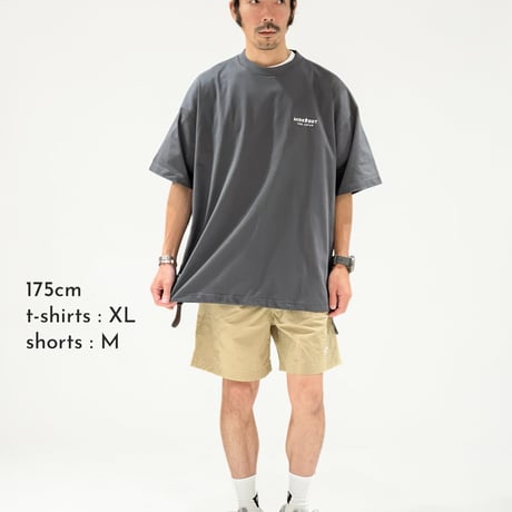 NYLON EASY SHORTS / M / L / XL / BLACK