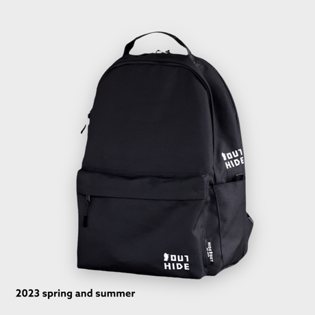 CORDURA BAG PACK - FRONT LOGO刺繍ver. BLACK / ONE SIZE