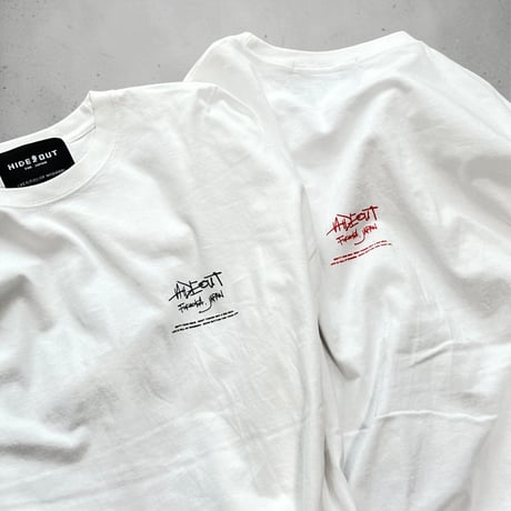「MR.DOGMAN2026ss【分裂】」 BIG LONG SLEEVE T-SHIRTS / WHITE/S/M/L