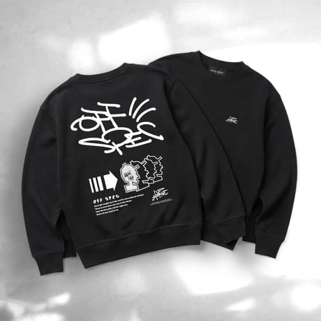 サガラ刺繍2026 HEAVY ONZ SWEAT/OFF WHITE/M/L/XL