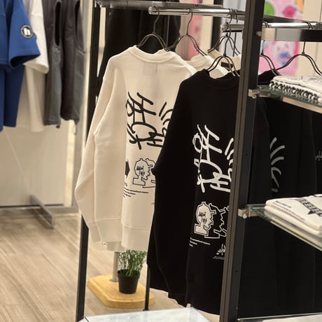 サガラ刺繍2026 HEAVY ONZ SWEAT/OFF WHITE/M/L/XL